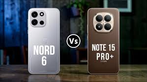 Redmi Note 15 Pro+ Vs OnePlus Nord 6
